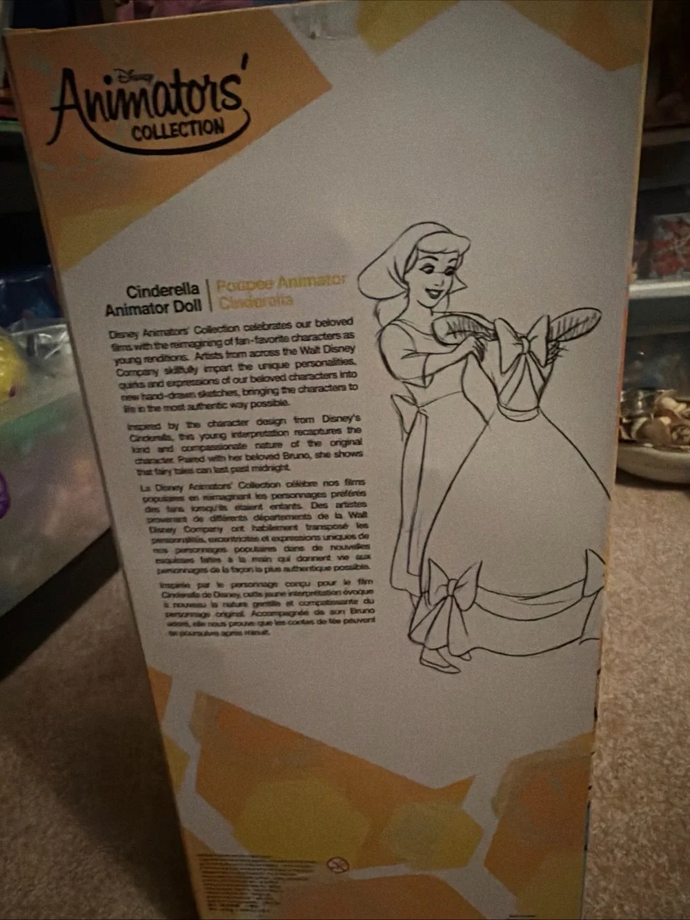 NIB Disney Animators' Collection Cinderella Doll.